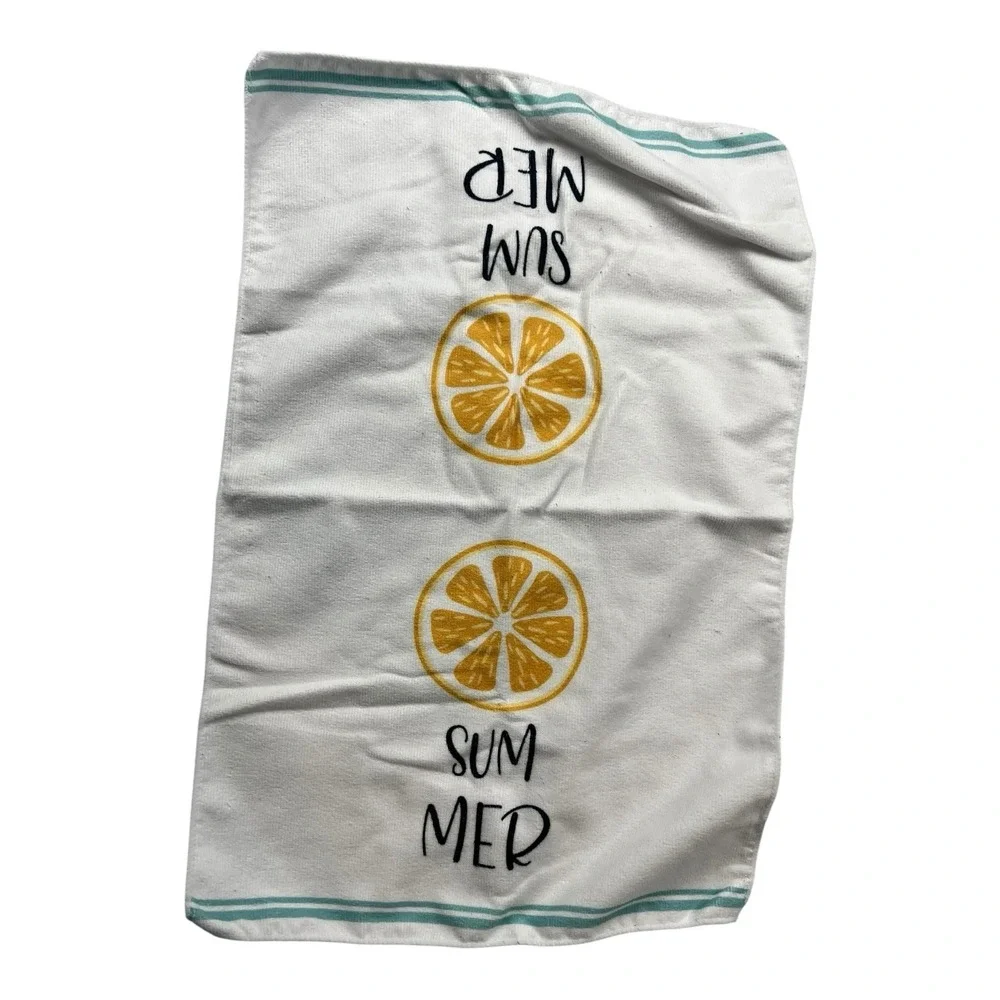 Artoid Mode - Lemon Kitchen Dish Towels‎ (18x26) - Summer Decor Set of 4